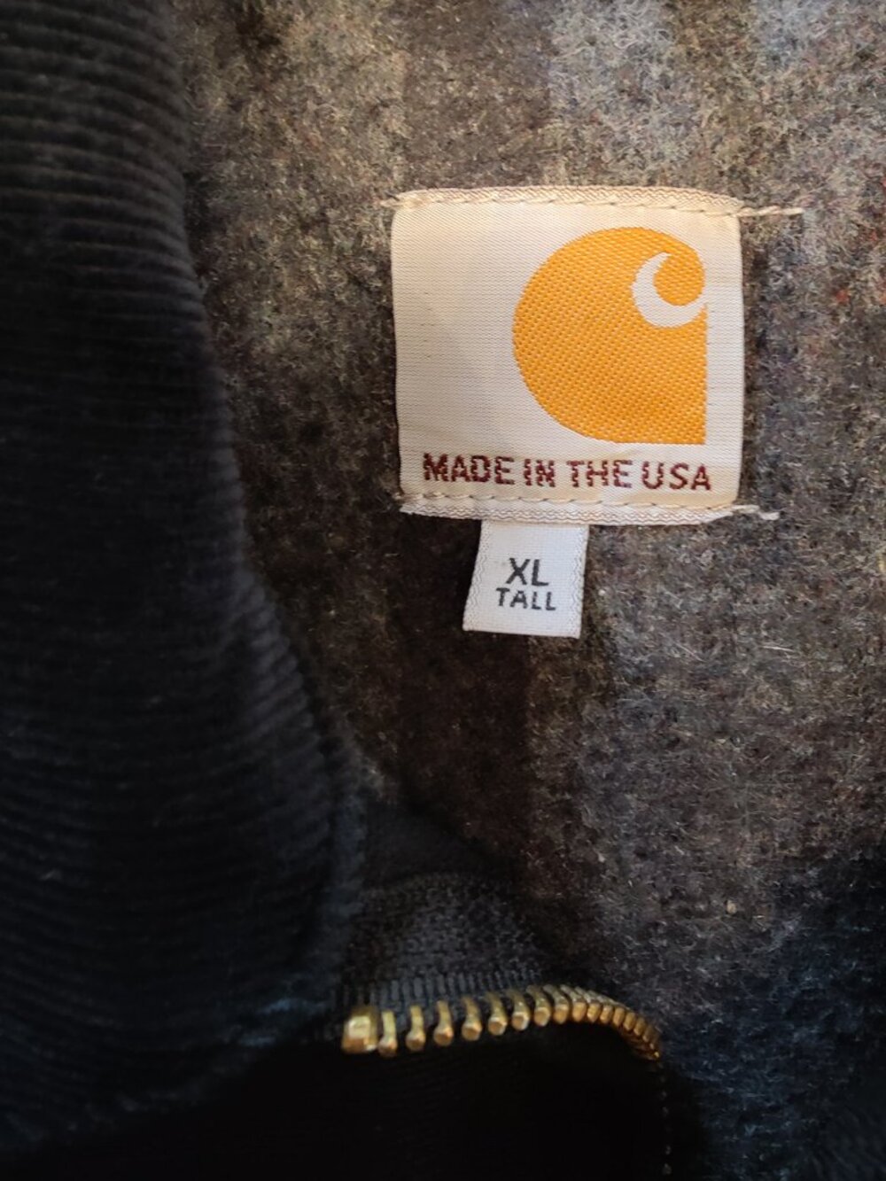 Carhartt XL Tall Detroit Duck J01 Jacket Black - Picture 5 of 11